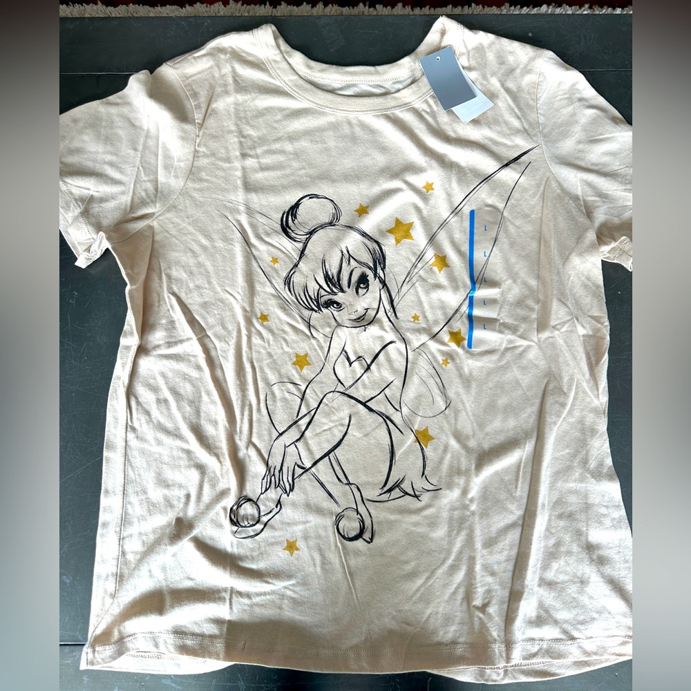 Disney Tinker bell T shirt - Large - NWT